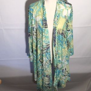 Women’s 3X Ruby Rd. Multi Color Cape.